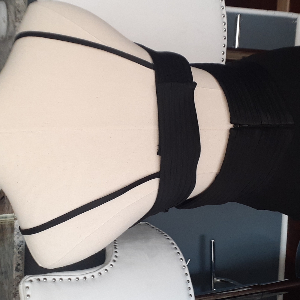 Alta Moda couture black dress size 8 - Picture 7 of 17